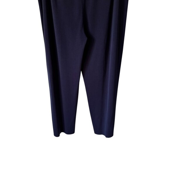 Ming Wang 3X Knit Pant Indigo Blue Pull On Comfort Straight Leg Basic Cut NWT - Picture 9 of 14